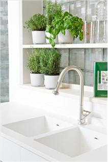 Decoración de cocinas : Un jardín en la cocina