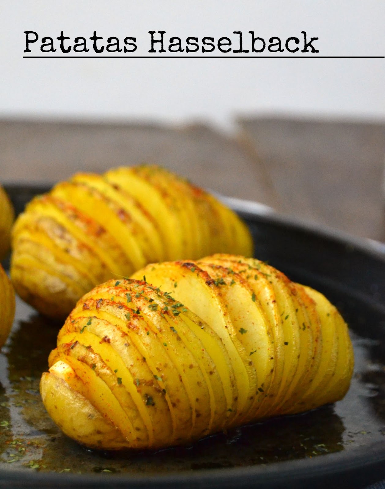 Patatas al horno Hasselback | Cuuking! Recetas de cocina