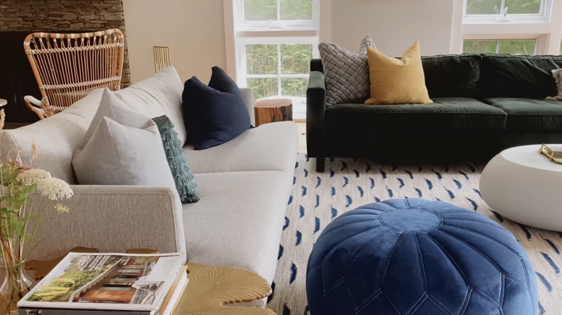 Newport, RI Designer's Beach House Makeover vs. 17 Interior Design Photos