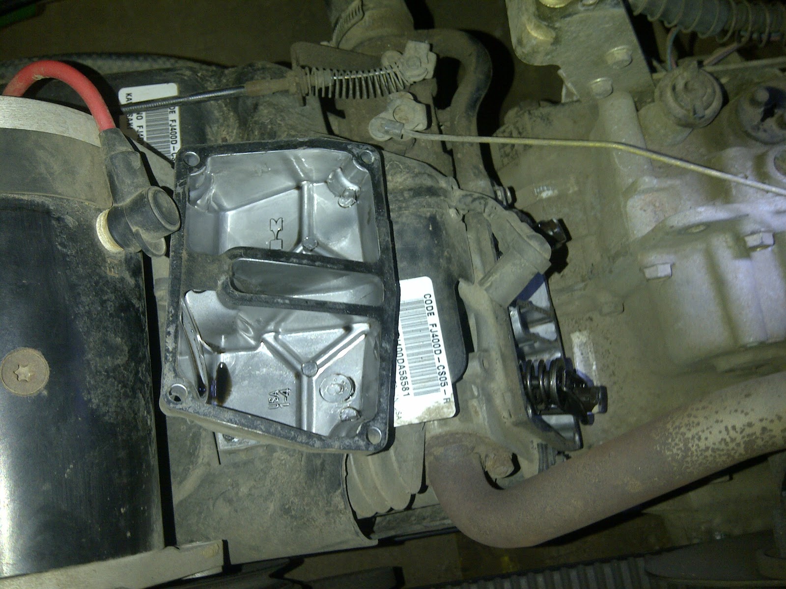 Bobs Shop TX JD Gator valve adjustment