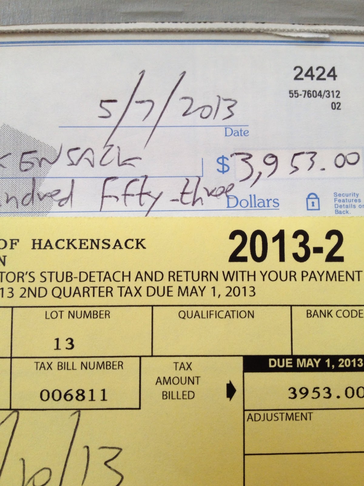 Eye on The Record In Hackensack, our property tax dollars simply disappear