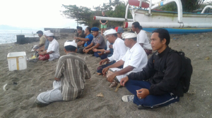 Pelepasliaran Tukik Penyu Hijau Di Pantai Samuh Candidasa BKSDA Bali Melepaskan Tukik Penyu Hijau Di Pantai Samuh Candidasa