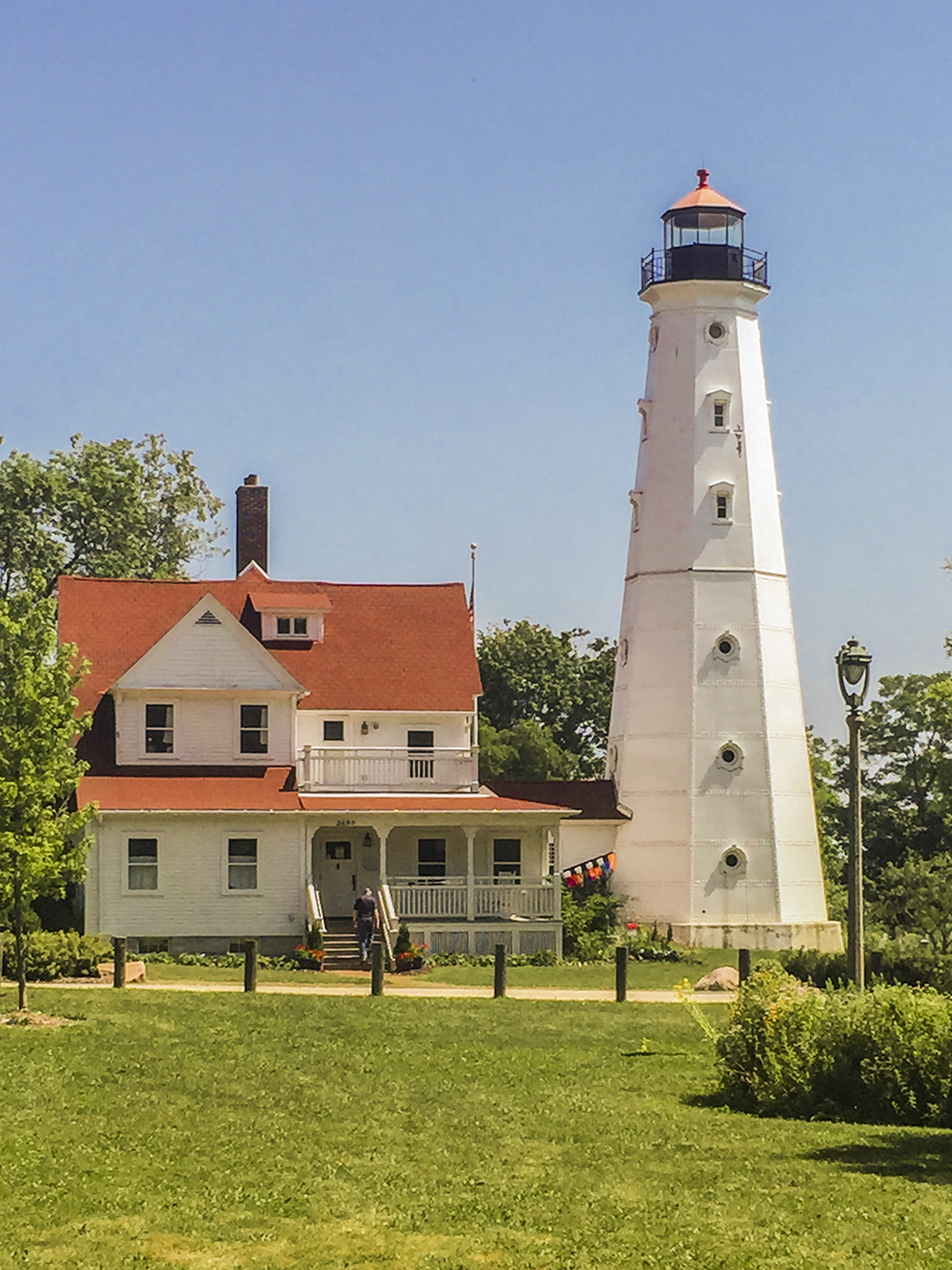 The North Point Light in Milwaukee