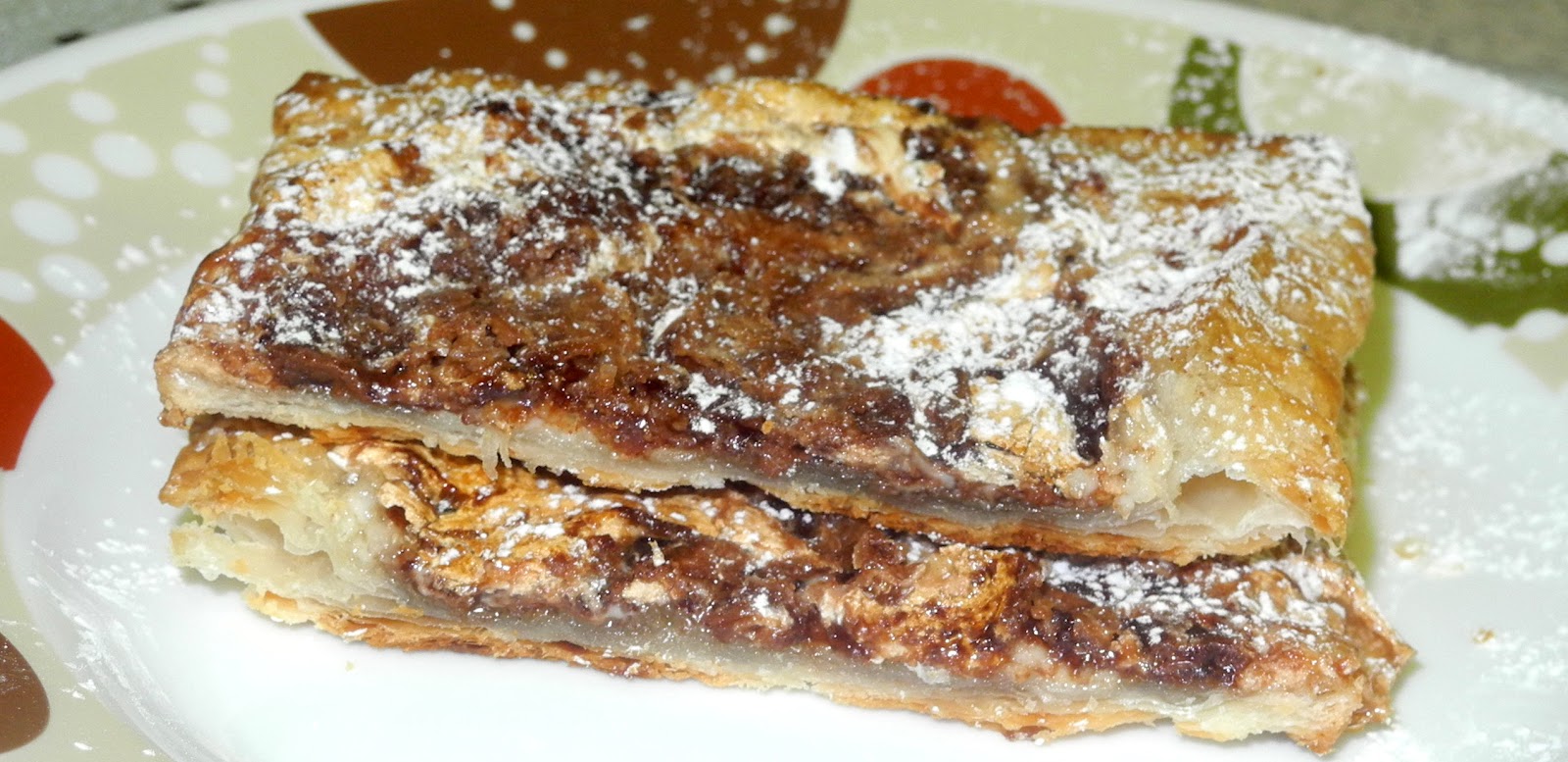 Chocolate Marshmallow Puff Pastry Tart