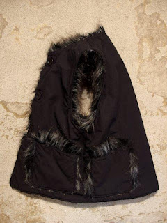 FWK by Engineered Garments "Over Vest - Nyco Ripstop/Fake Fur" Fall/Winter 2015 SUNRISE MARKET