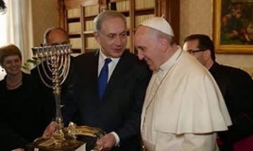 Reunión histórica: El Papa recibió a Netanyahu en el Vaticano