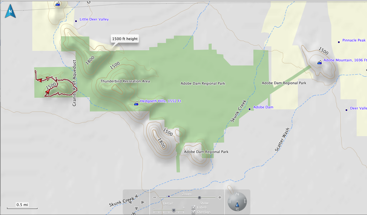 Hiking Thunderbird Park