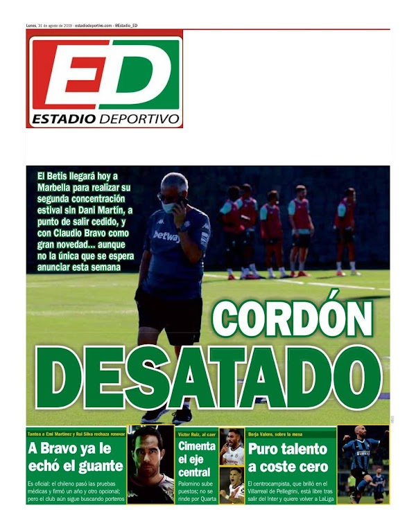 Betis, Estadio Deportivo: "Cordón desatado"