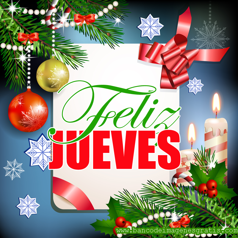 Imagen navideña con mensaje 