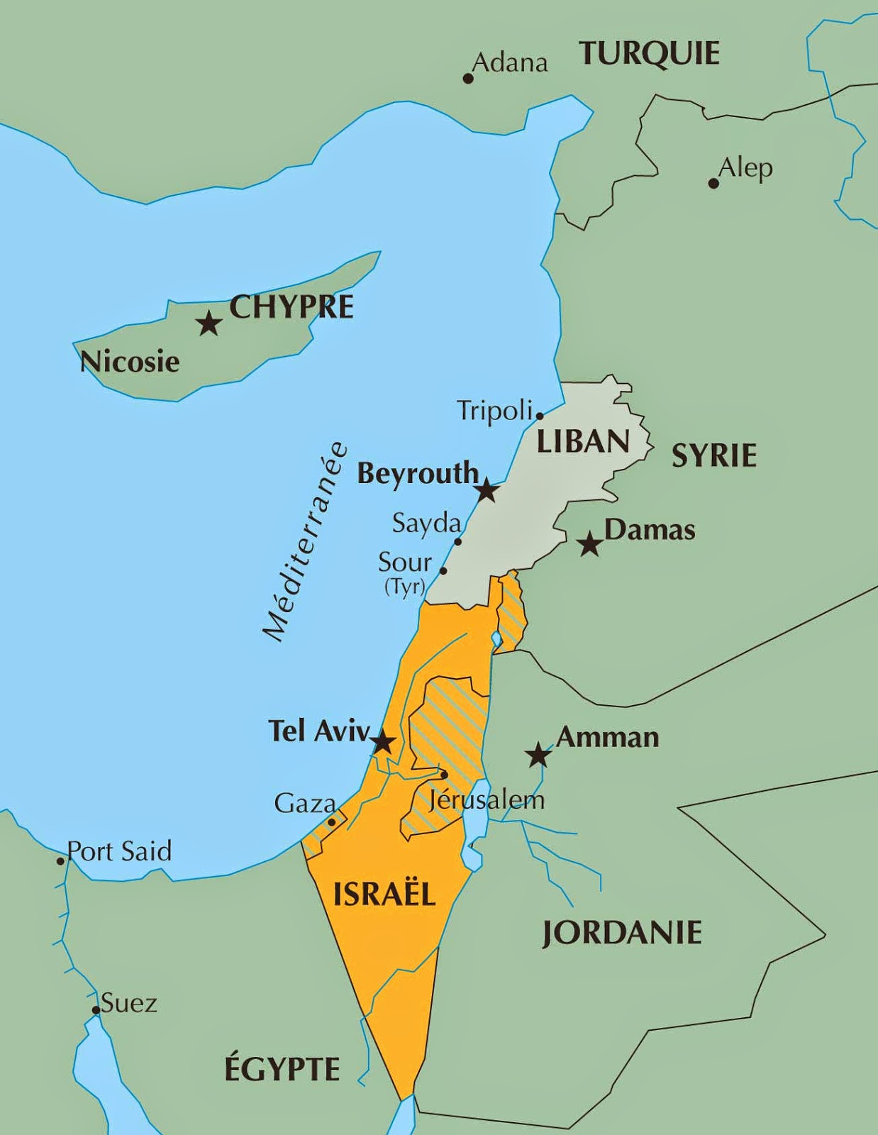 Carte Liban Israel My Blog Carte Liban Israel My Blog