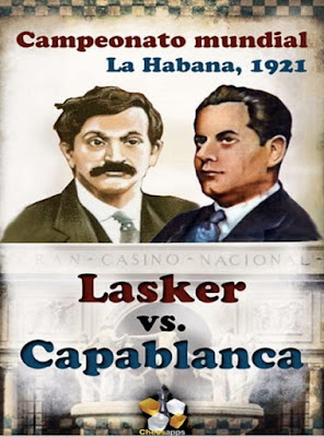 libros - Mis Aportes en español libros organizados "Hilo inmortal" Campeonato-Mundial-La-Habana-1921-Lasker-vs-Capablanca