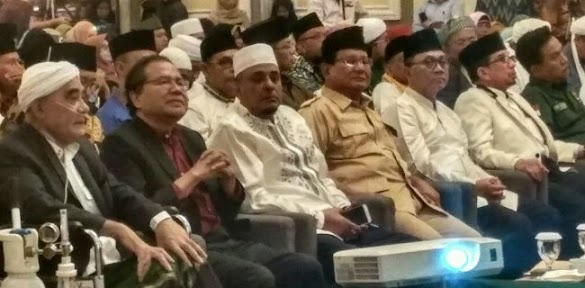 Pidato Di Depan Ulama Dan Petinggi Partai, Prabowo Sebut Tiga Kali Nama Rizal Ramli