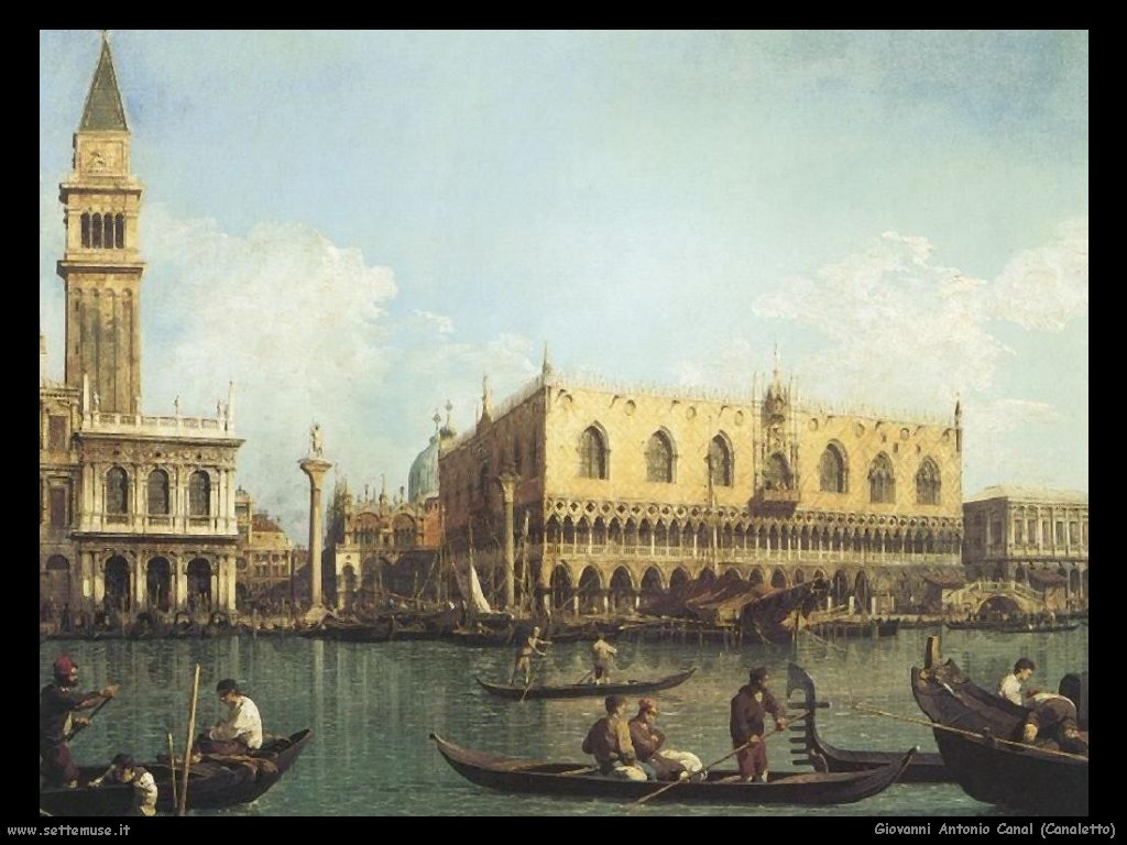 Veduta del Palazzo Ducale Venezia