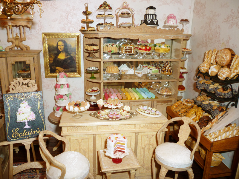 Dollhouse Miniatures, Miniature Food Jewelry, Craft Classes Linda's