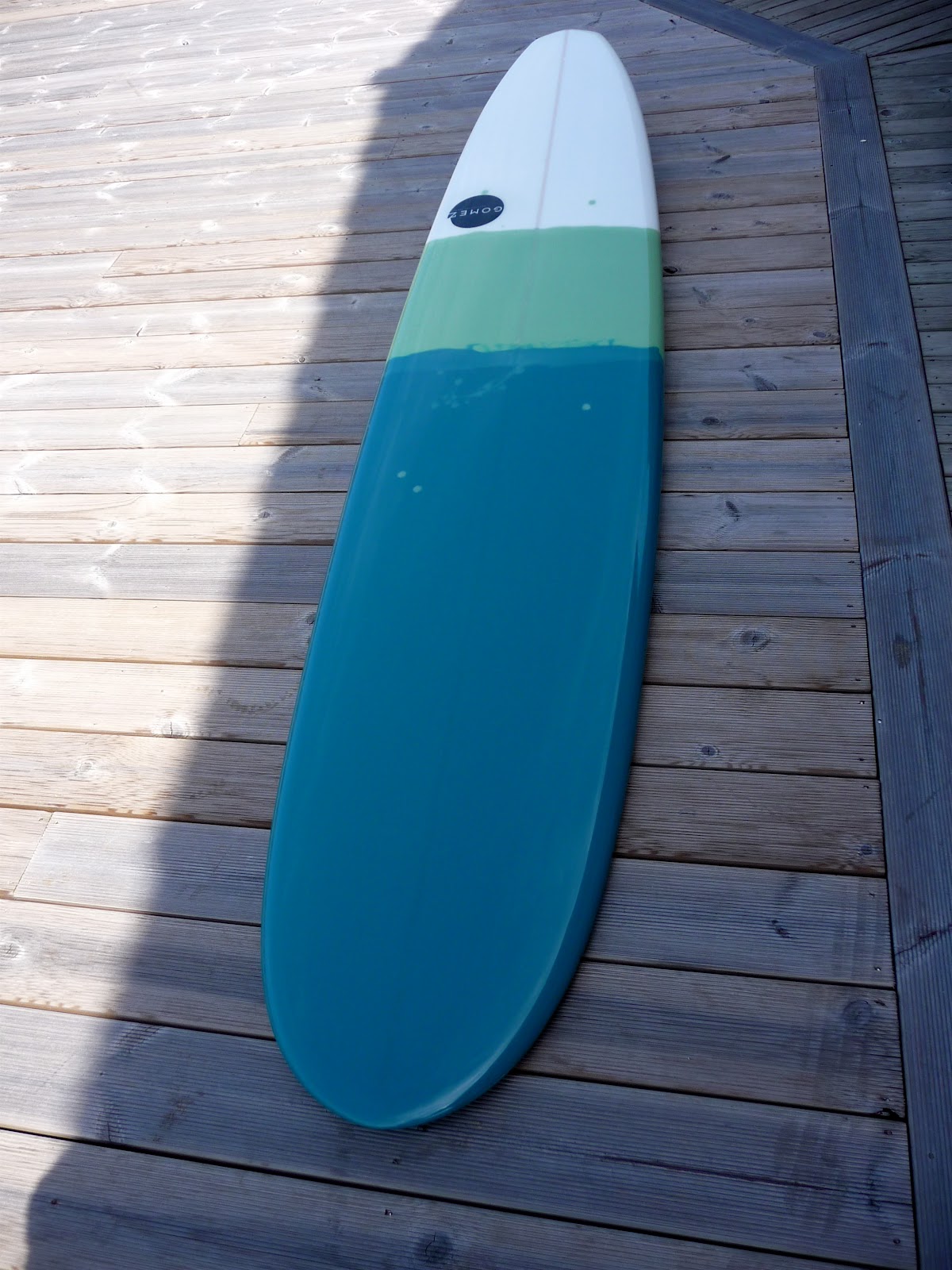 Gomez Surfboards Blog Sabrina's diamond tail classic longboard