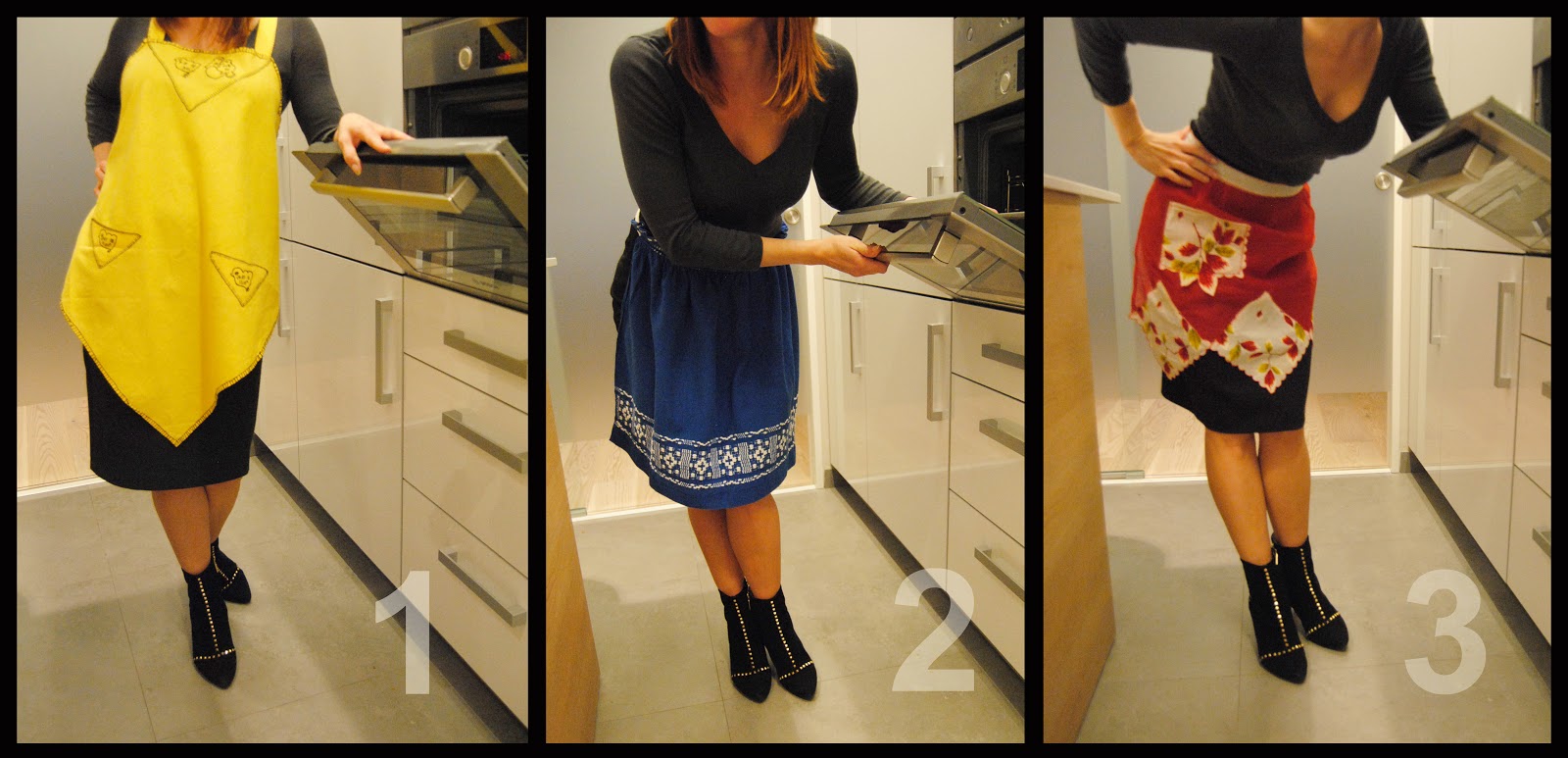 THE SPANISH STYLE 1 Apron, 2 Apron, 3 Apron