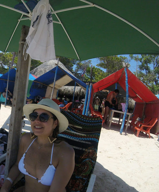 Playa Blanca, na Isla Baru - Cartagena