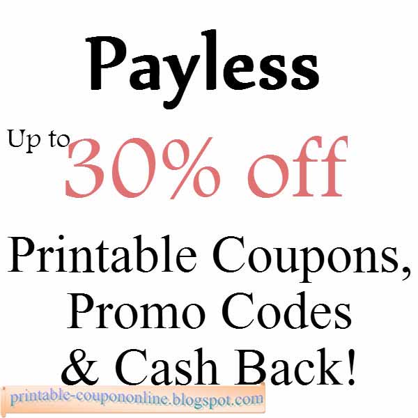 Printable Coupons 2022 Payless Shoes Coupons