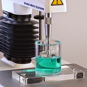 Measuring gel strength Measurement of gel strength using the TA.XTplus Texture Analyser