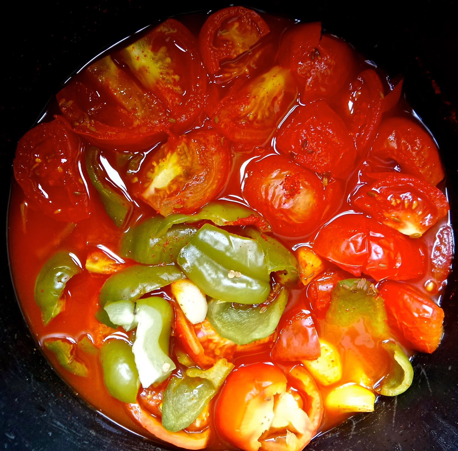 Keep Calm & Curry On Bibi's Tomato and Bell Pepper Chutney