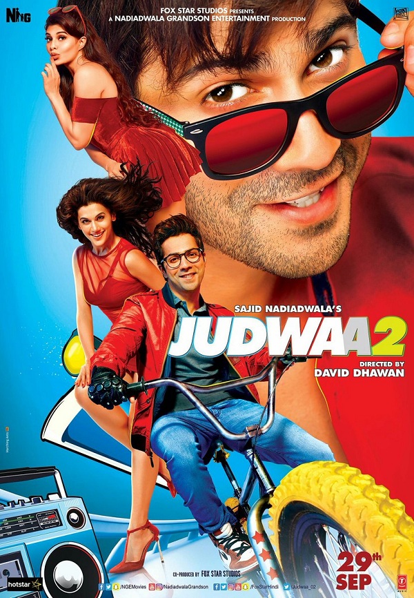 Judwaa 2 Theatrical Trailer + Movie Posters - Boxofficeindia, Box ...
