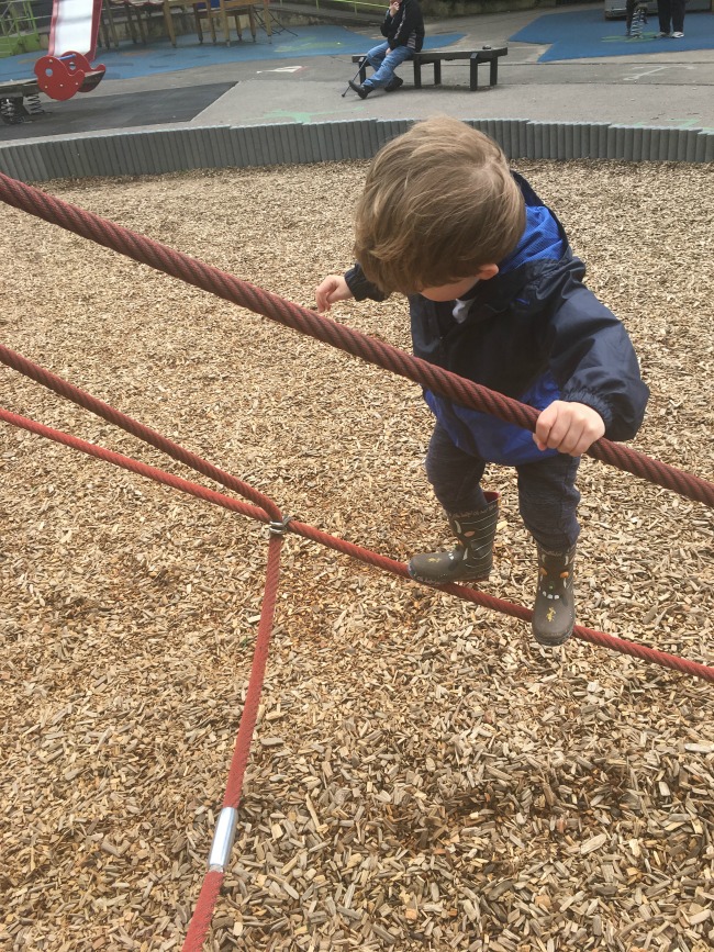 Our-weekly-journal-12th-June-2017-giggles-and-earwax-toddler-on-climbing-frame