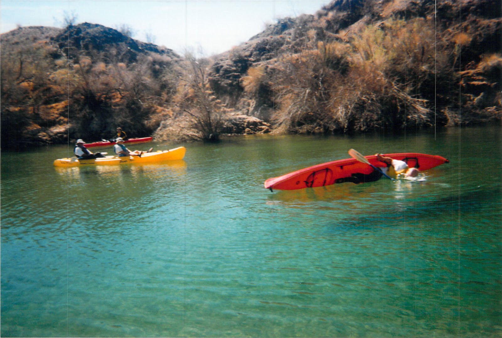 Chuck's Adventures 2002 Kayaking Arizona's Black Canyon/Lake Mead with