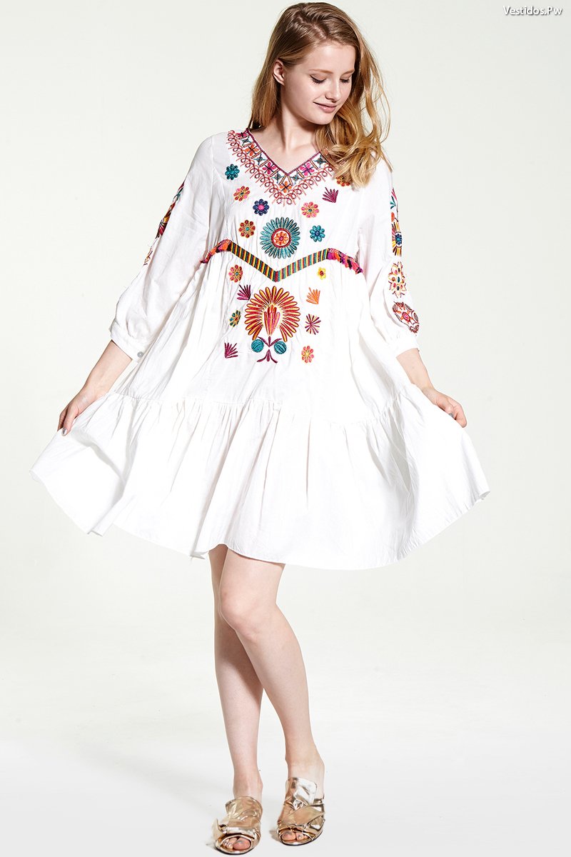 Vestidos Hippie Chic ¡25 Increíbles Ideas! Vestidos Moda 2019 2020