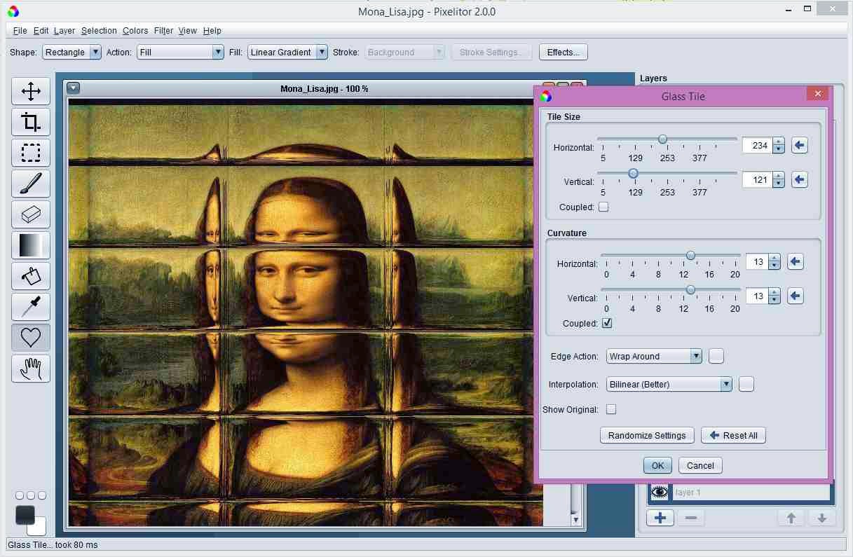 برنامج مجاني قوي لتحرير وتحسين وإنشاء الصور لويندوز ولينكس وماك Pixelitor 2.2.0