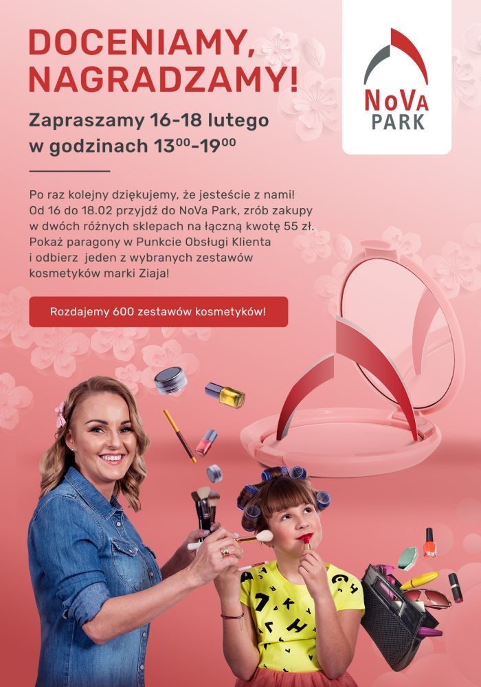 „Doceniamy, nagradzamy” w NoVa Park Promocje i wyprzedaże