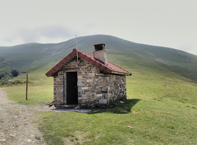 Vista del Refugio de Izandorre en Navarra