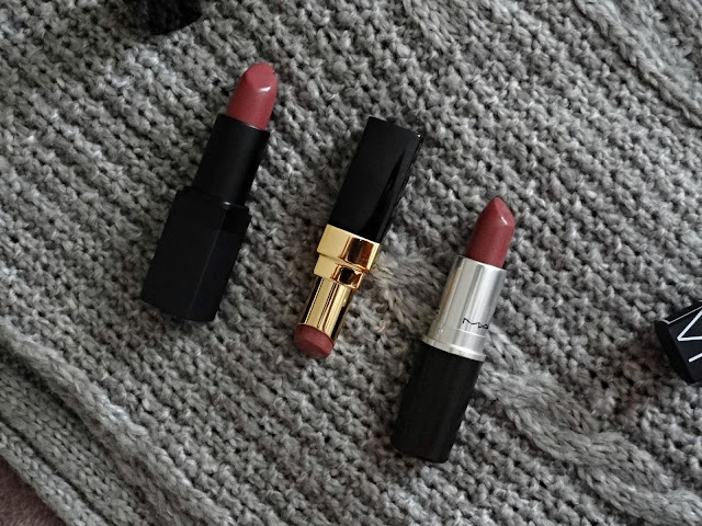 Top 3 sheer plum lipsticks mac capricious, chanel confident rouge coco shine, nars damage lipstick