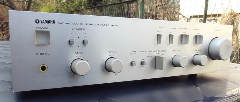 Yamaha A-550 - Integrated Amplifier | AudioBaza