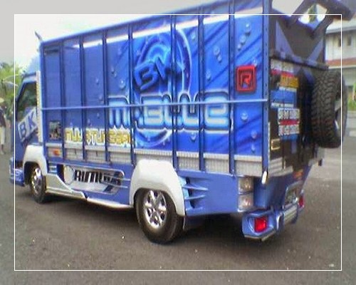 Foto modifikasi truk canter terbaru hino ragasa fuso dutro 