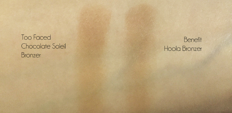 Modig hjerte lærer ANARSISSIST: Bronzer Battle: Benefit Hoola Bronzer VS Too Faced Chocolate  Soleil