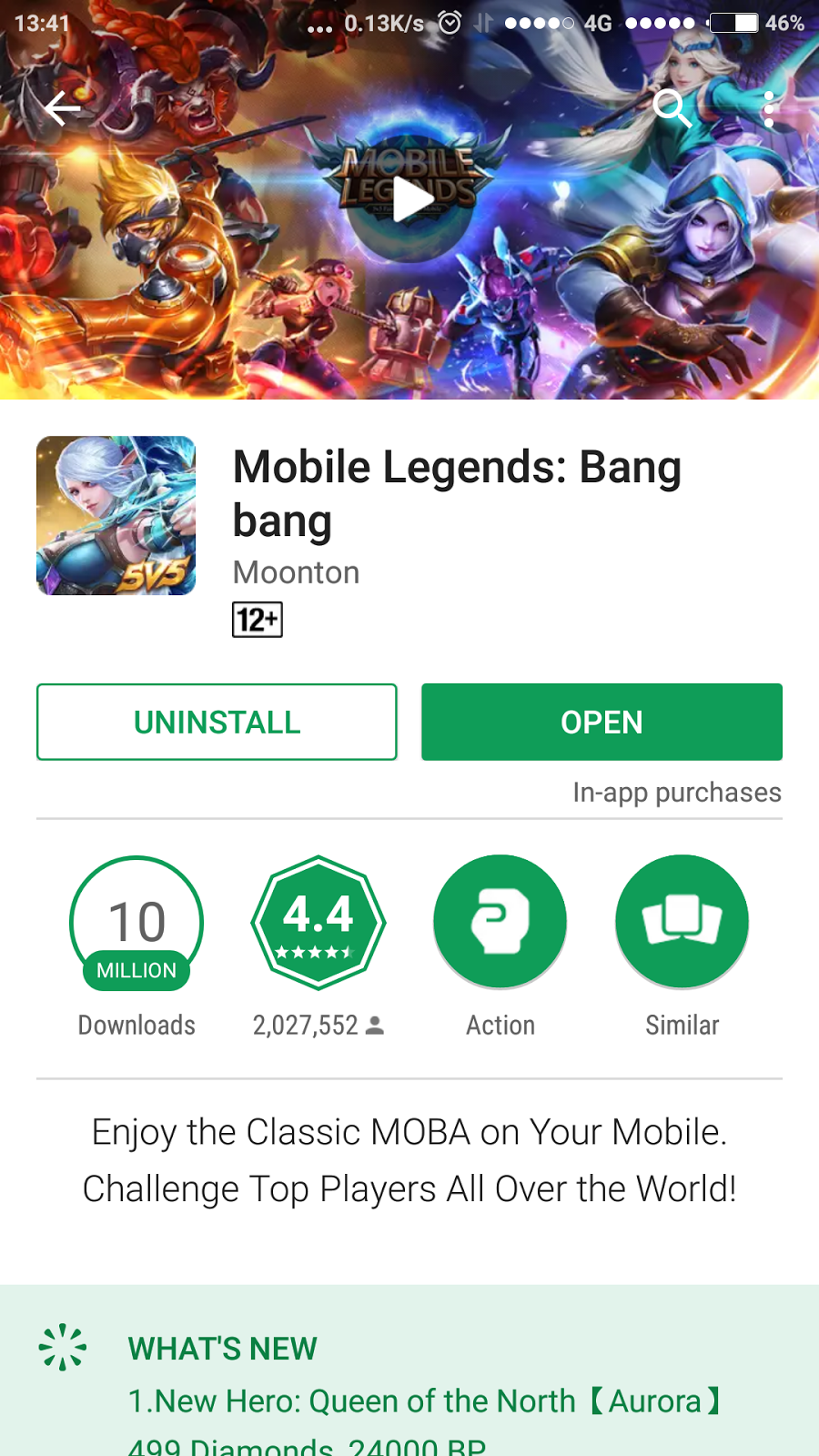 Mobile Legends Moba 5vs5