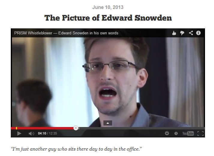 Edward Snowden News Review