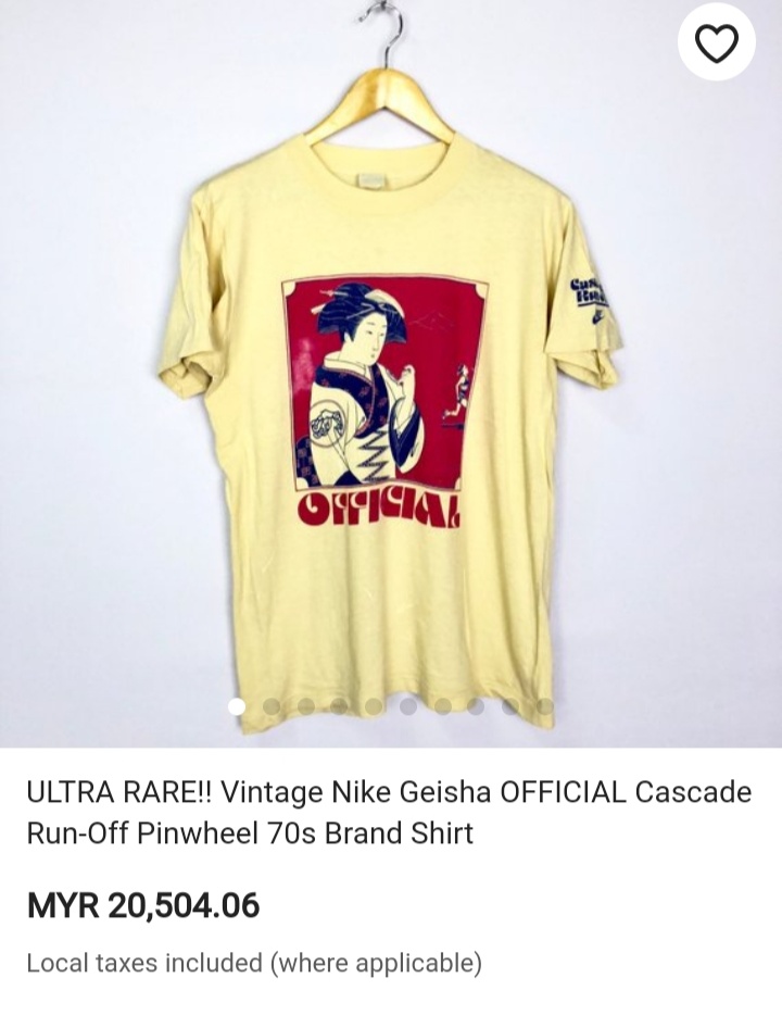 baju nike geisha