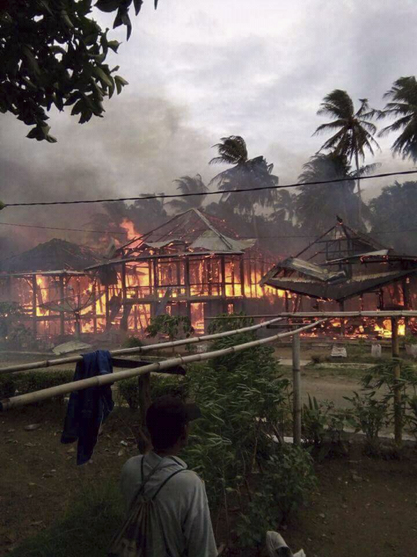 Lima Rumah di Tanggamus Ludes Terbakar, Kerugian Rp700 Juta