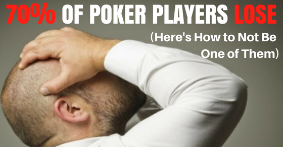 Losing poker players