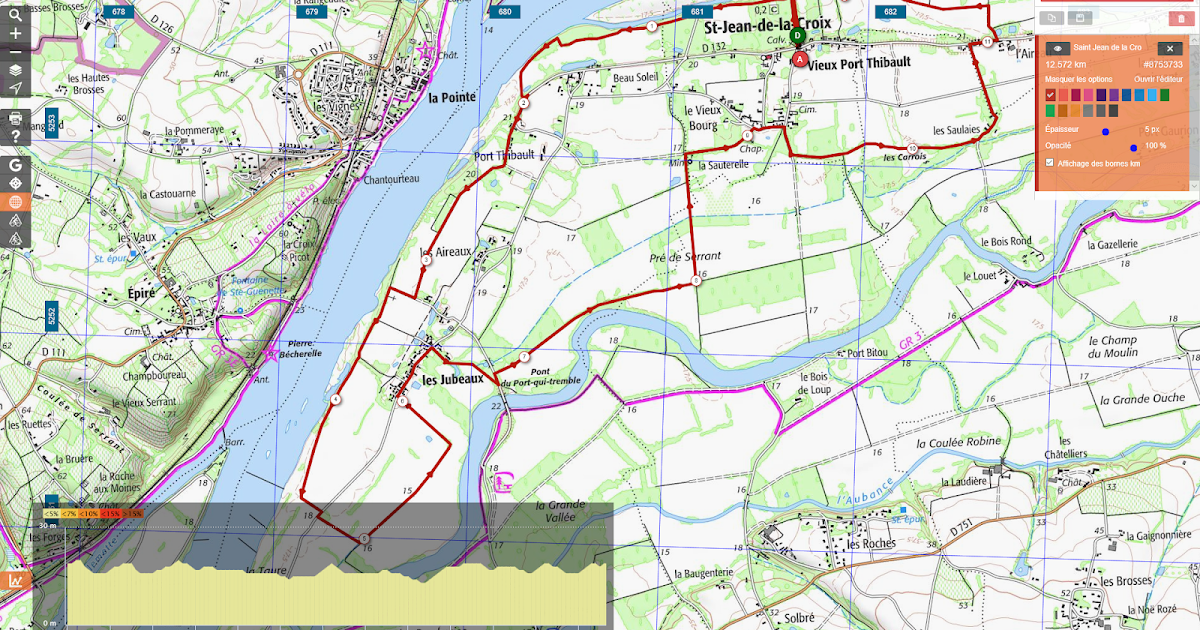 Rando 780 Saint Jean de La Croix 22 juin 2018