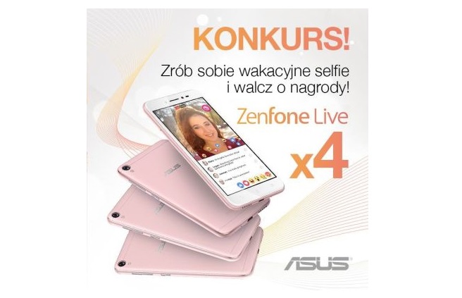 Do wygrania smartfon ASUS Zenfone Live! Konkurs