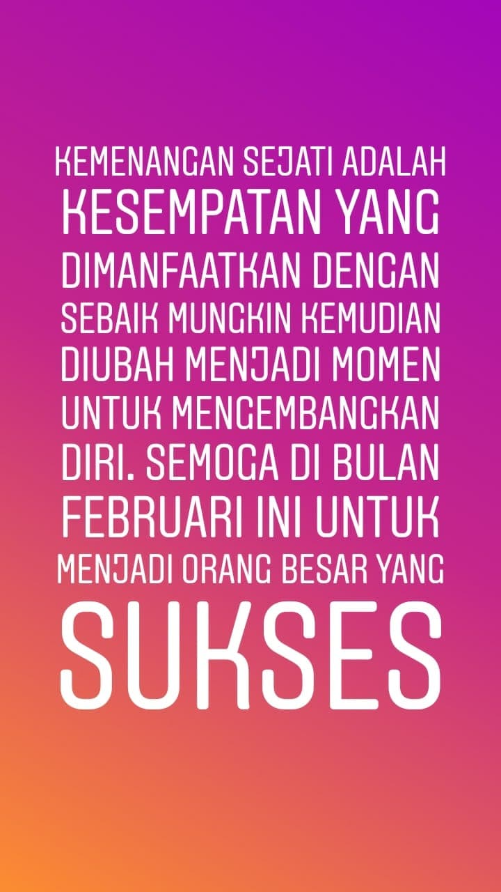 Kata Ucapan Bulan Februari Untuk Status Dan Caption Kosngosan