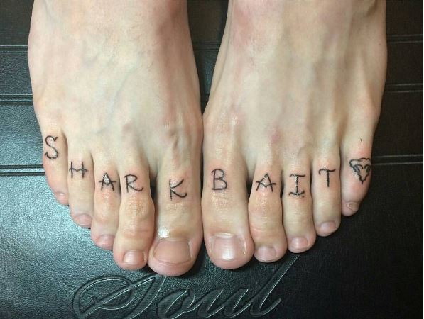 Toe Tattoos