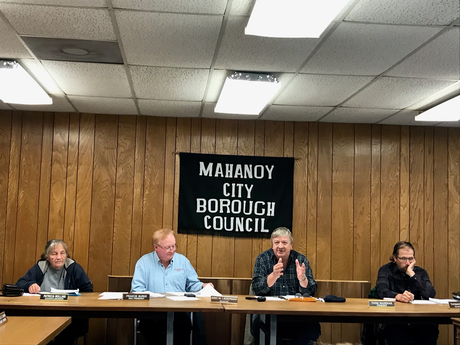 Mahanoy City Borough Council Responds to Garbage Complaints