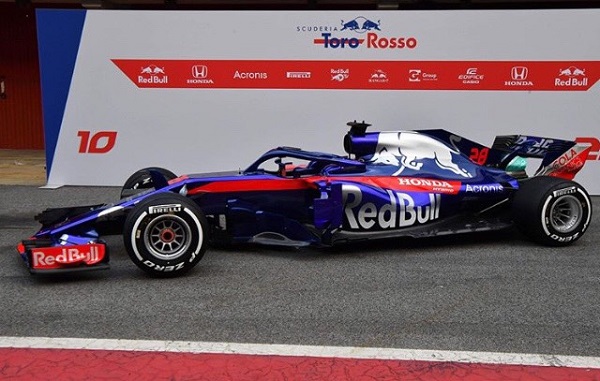 Toro Rosso STR13 Fórmula 2018