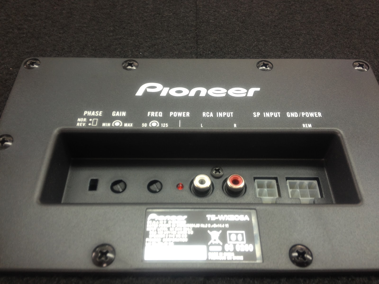 installation de novo pioneer 1600