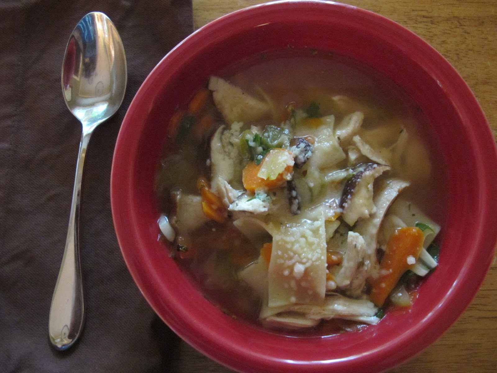 this daily kitchen Chicken Noodle Soup In sickness, and in health