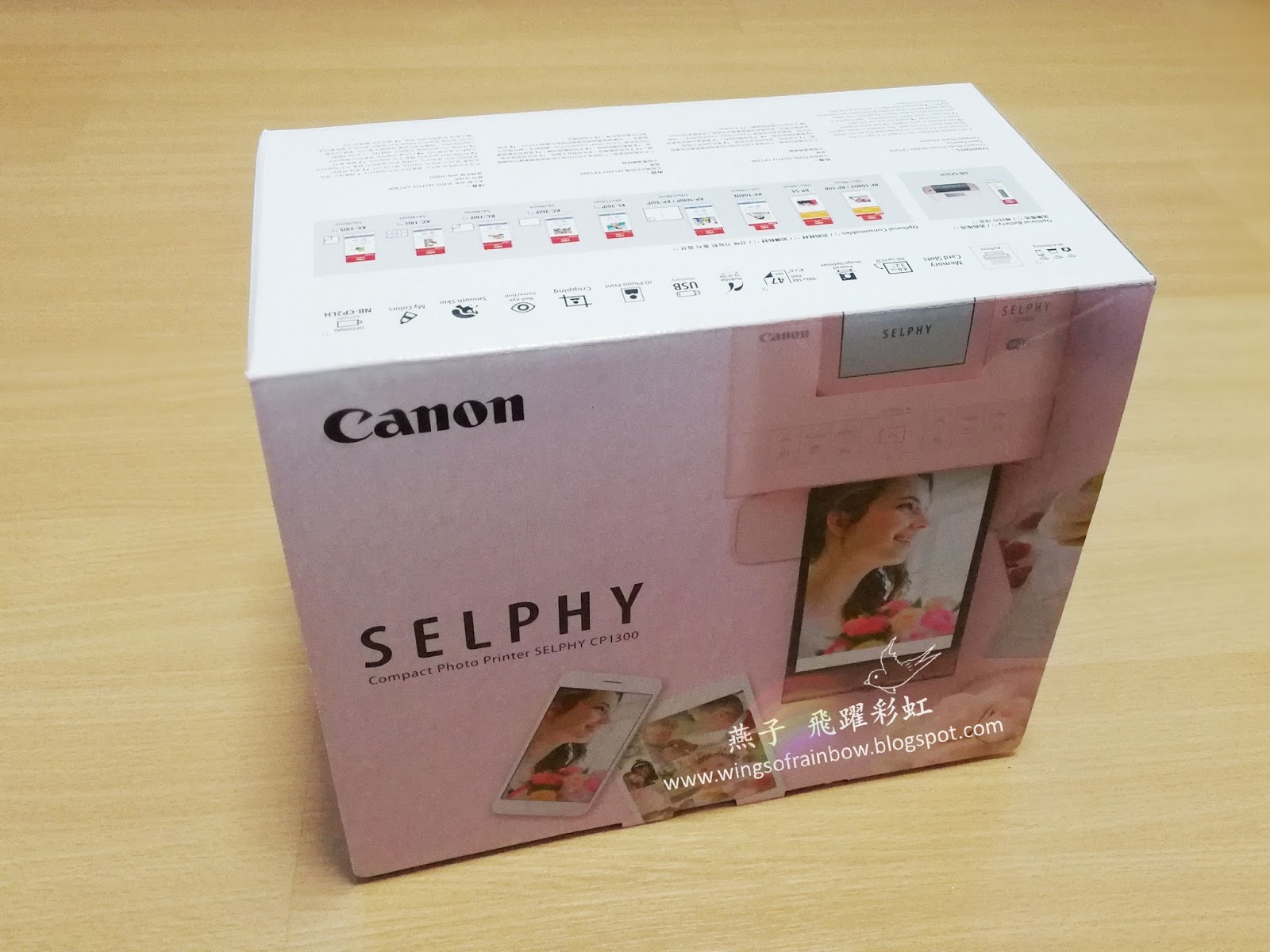 canon selphy cp1300 ink cassette size is incorrect
