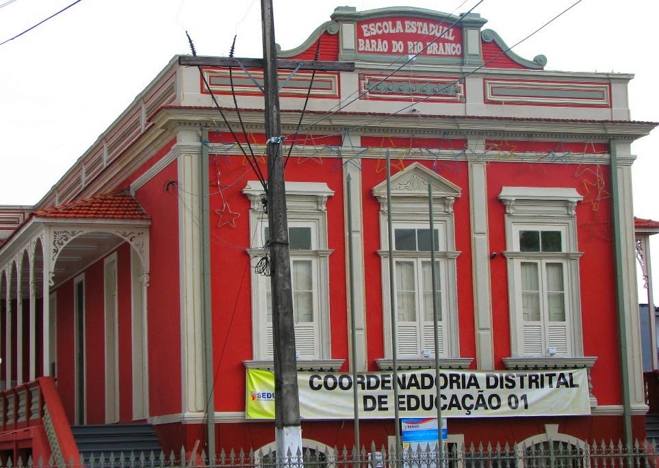 ESCOLA ESTADUAL BARÃO DO RIO BRANCO BIBLIOTECA EM MANAUS